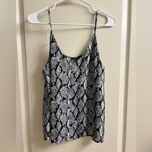 Snakeskin Tank Top